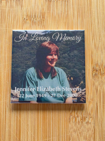 Memorial Photo Magnets