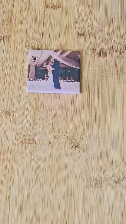 NFC Custom Photo Magnets - Tap to Memory